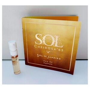 SOL DE JANEIRO Cheirosa 62 Eau de Parfum Sample - .04 fl oz NEW ON CARD